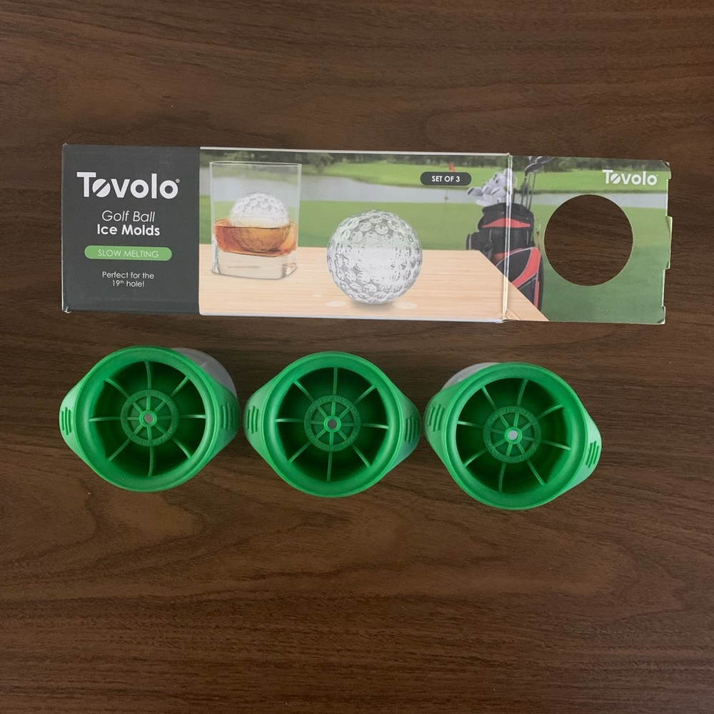 Tovolo golf ball ice molds